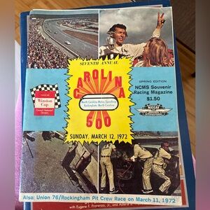 Vintage Racing Souvenir Magazine